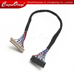 1pcs/lot 400MM DF14-20P-D8 1ch 8bit 20pin LVDS CABLE wire to dupont for LCD board In Stock