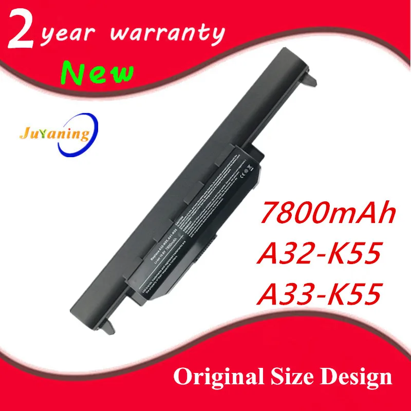 Laptop battery for ASUS K55 K75D K55A K75VD A75 K55D K75A K55DE A75V K55N K55V A75VD K75E K55VD K75 K55VM K55VS A33-K55