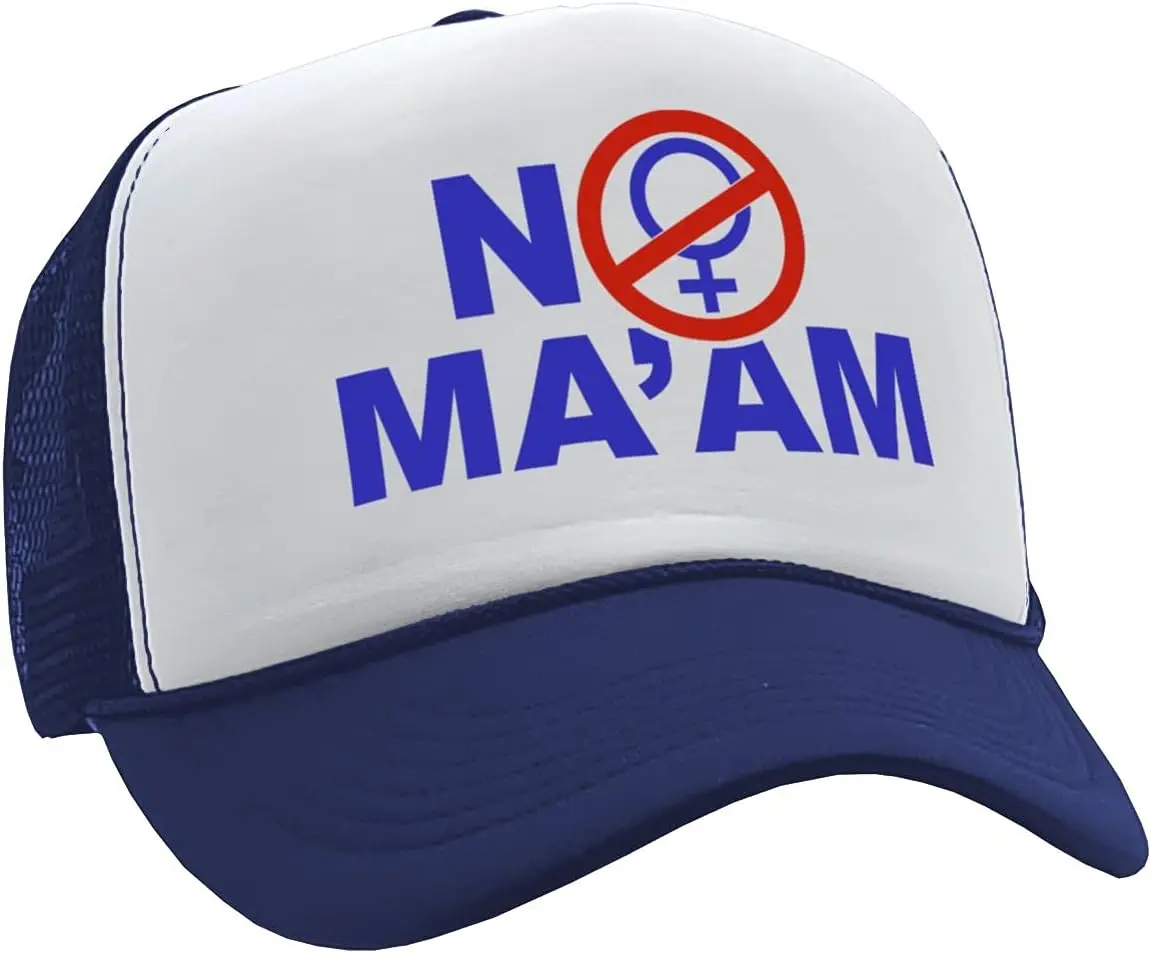 

The Goozler - NO Maam - Funny Bundy Married Show - Vintage Retro Style Trucker Cap Hat