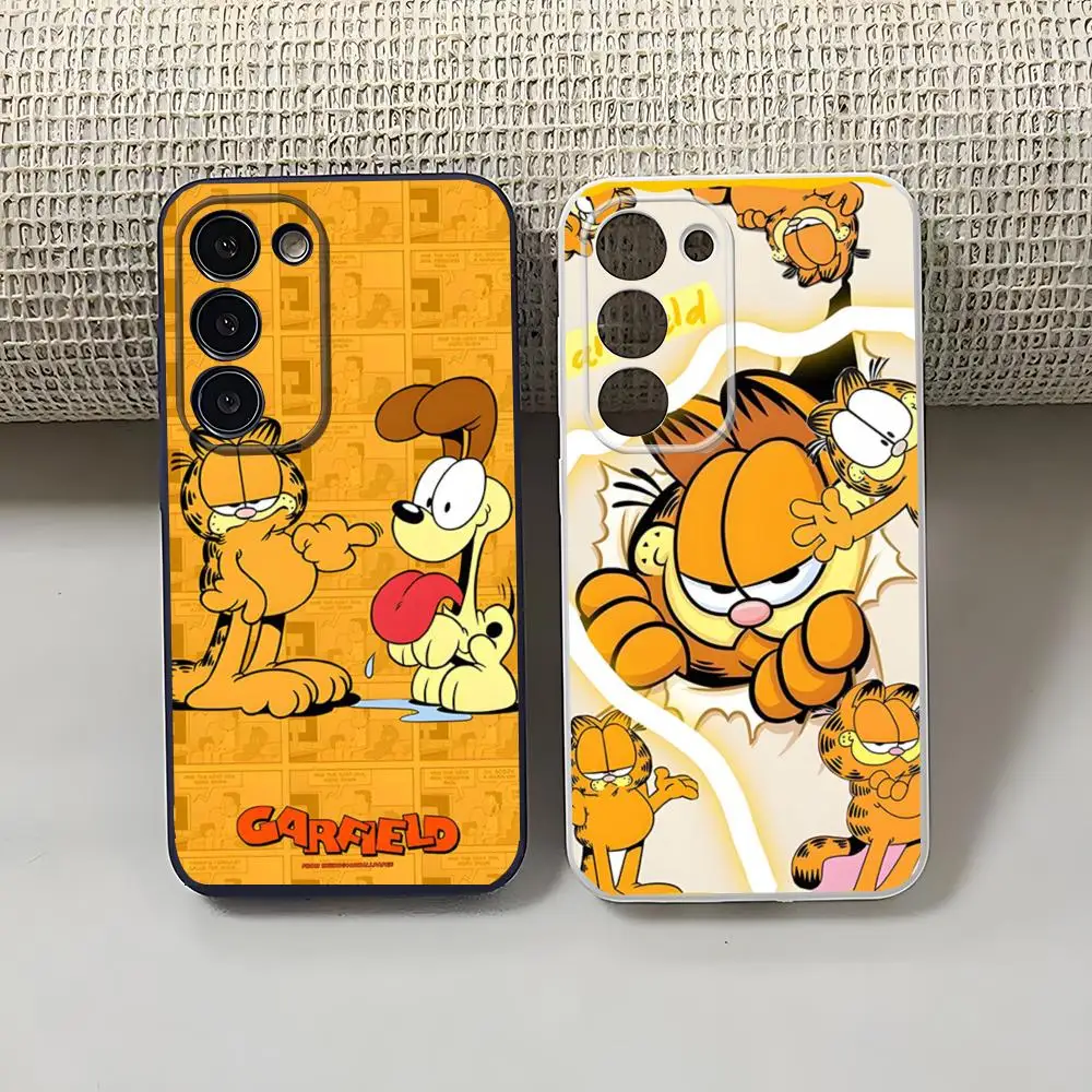 Garfield Phone Case For Samsung A25 A13 A33 5G A54 A36 A35 A56 A52 A14 Shockproof Soft Cover - AliExpress Garfield Phone Case For Samsung A25 A13 A33 5G A54 A36 A35 A56 A52 A14 Shockproof Soft Cover - AliExpress