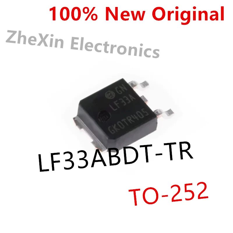 10PCS/Lot   LF33ABDT-TR   LF33A 、LF33CDT-TR  LF33 、LF33CV 、LF50ABDT-TR  LF50A 、LF50CDT-TR  LF50  New original Voltage Regulator