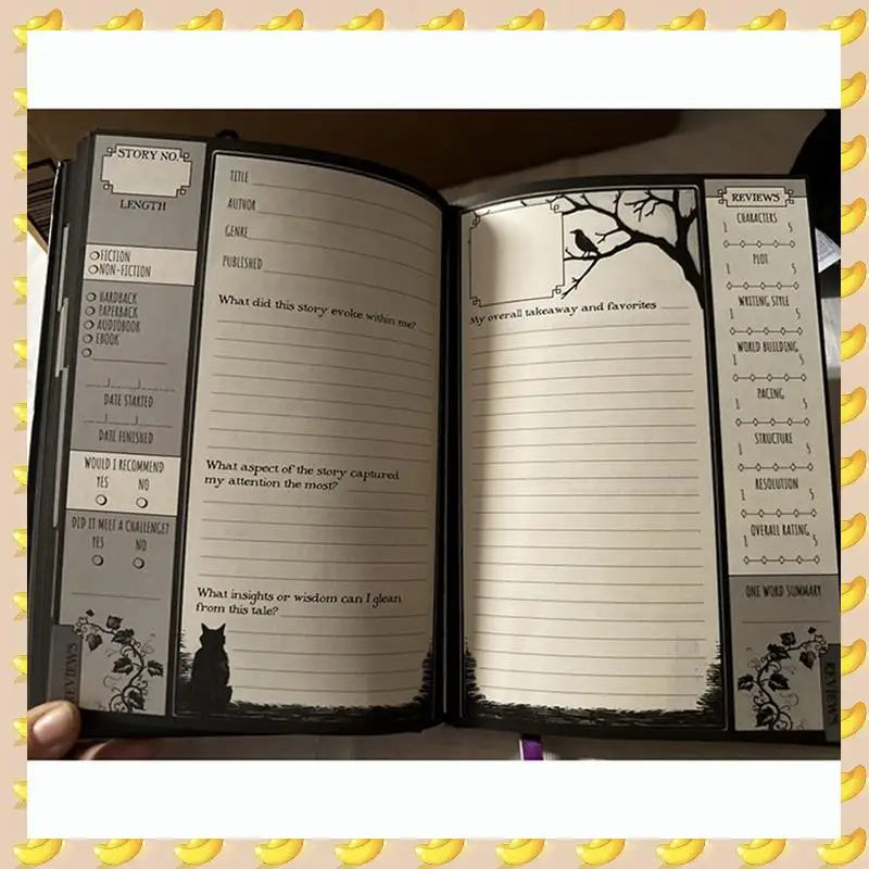 

A45U Conquest Journals Waiting For The Night Readers Journal Gothic Inspired Journaling For Reading