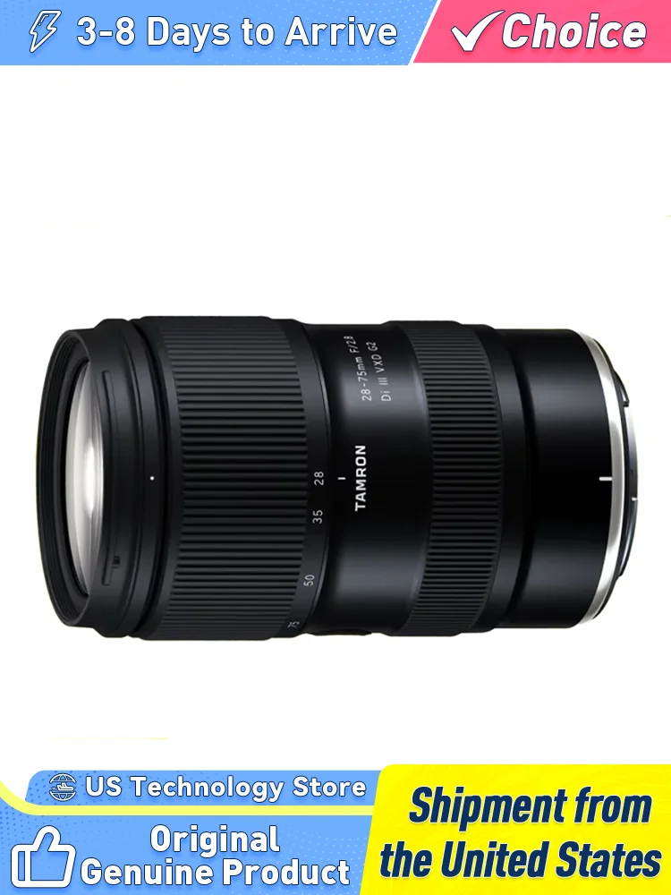 Tamron-lente de cámara sin Espejo, 28-75 MM, F2.8 Di III, VXD G2, Zoom de marco completo, para Sony A6700, A7III, IV, A7C, 28, 75, 2,8, G2