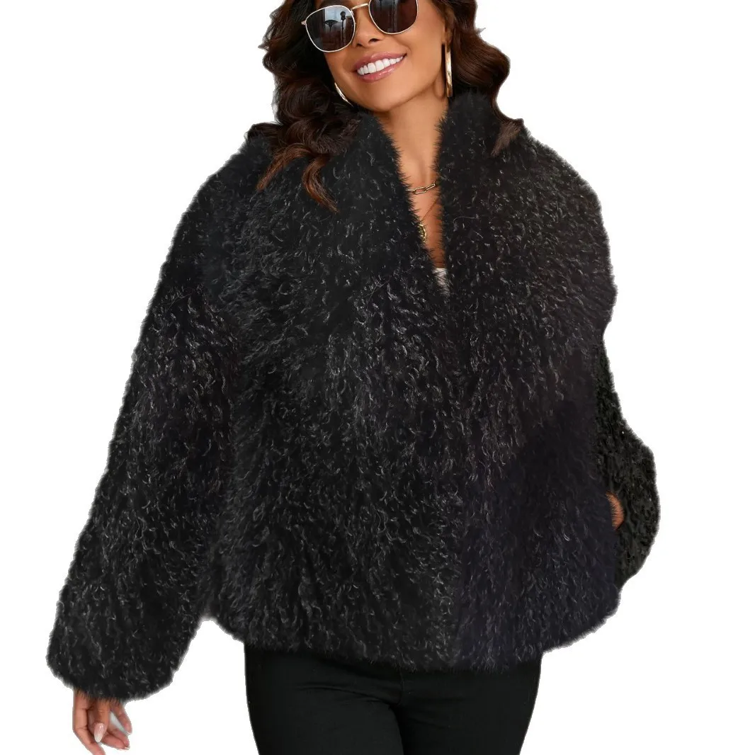 Natural Lamb Fur Coats Spring Lady Real Mongolia Sheep Fur Jackets Thick Real Mongolian Sheep Fur Coats Winter Warm Women
