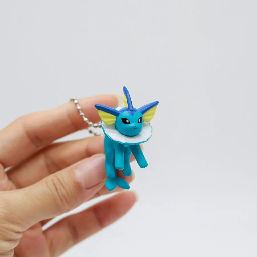 새로운 오리지널 포켓몬 실비언 플레어언 졸테온 바포리온 이브이 블라인드 박스 비즈 체인 펜던트 애니메이션 상품 생일 선물 트렌디 장난감