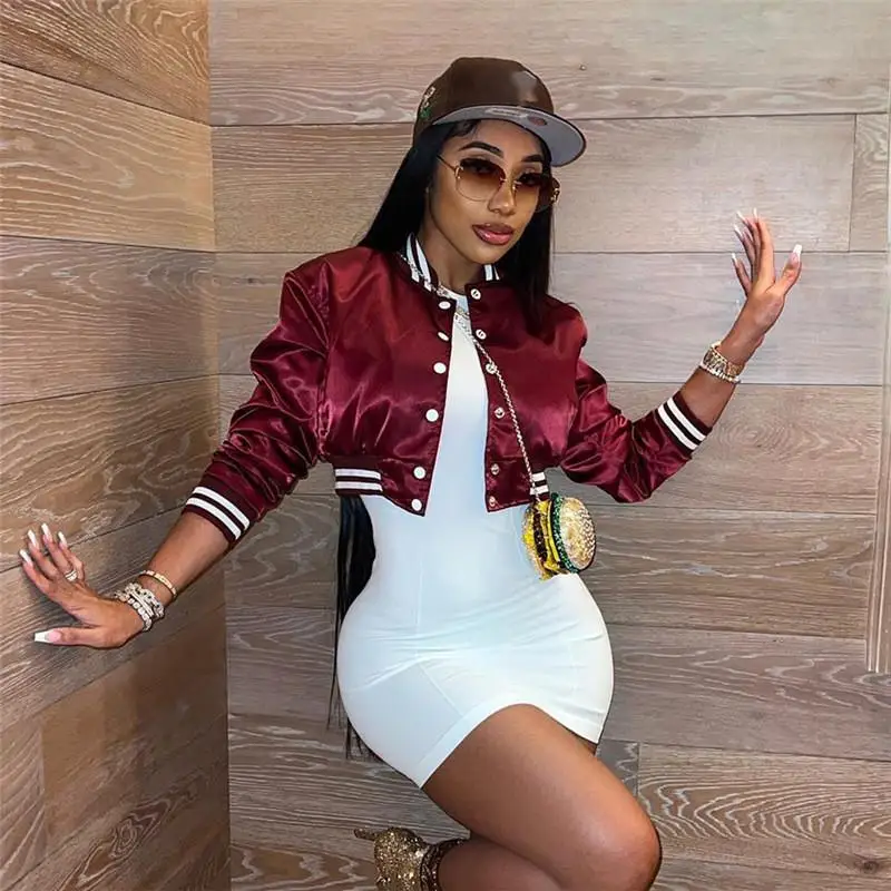 

Повседневное свободное женское летное пальто-манто 2023, осеннее трансграничное пальто с круглым вырезом Ne Long Sve, ультра-короткая длина, облегающий крой