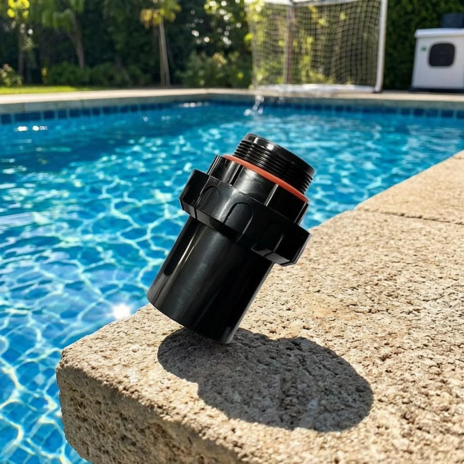 

Pool Filter Union Fitting External Threads Sand Filter Union Pool Pump Connector Leak-Proof Seal Threaded Pipe Coupler