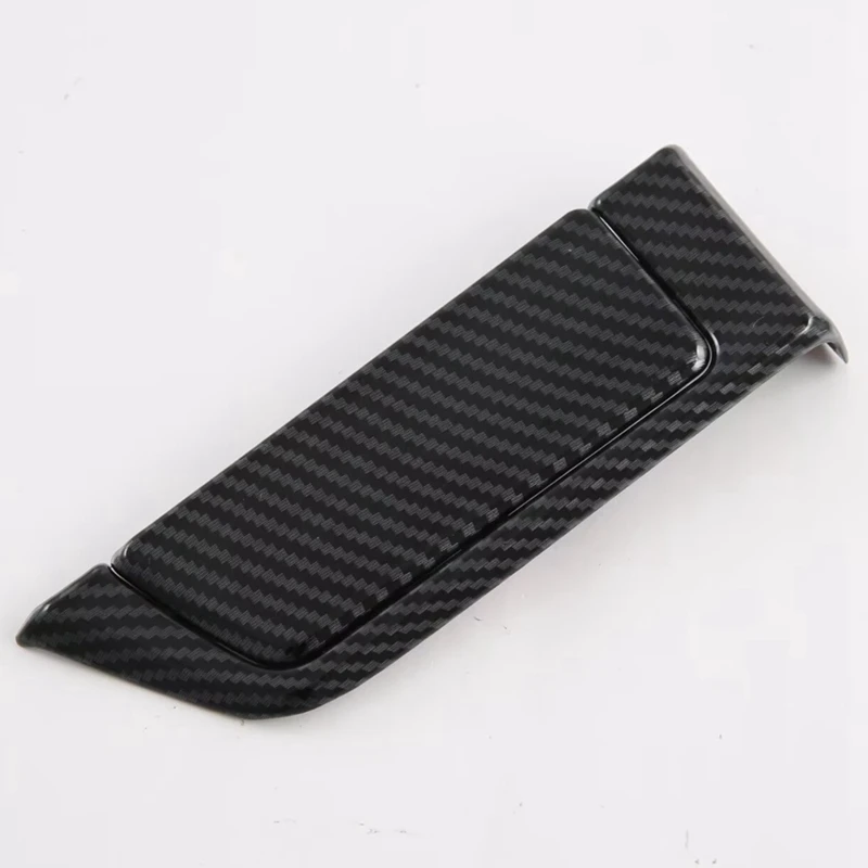 Car Cup Holder Cover Co-Pilot Trim Interior Carbon Fiber For Toyota Veloz 2022-2024