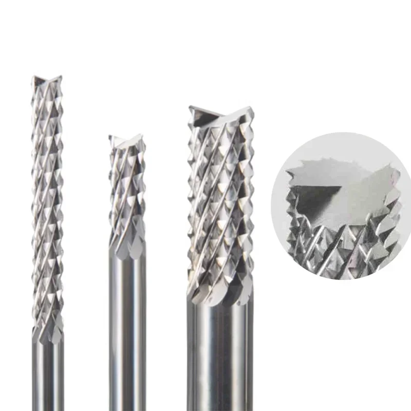 

1Pcs 3.175mm 4mm 6mm 8mm Solid Carbide Corn End Mill Engraving Router Bits PCB Milling Cutter CNC Tools for Circuit Board
