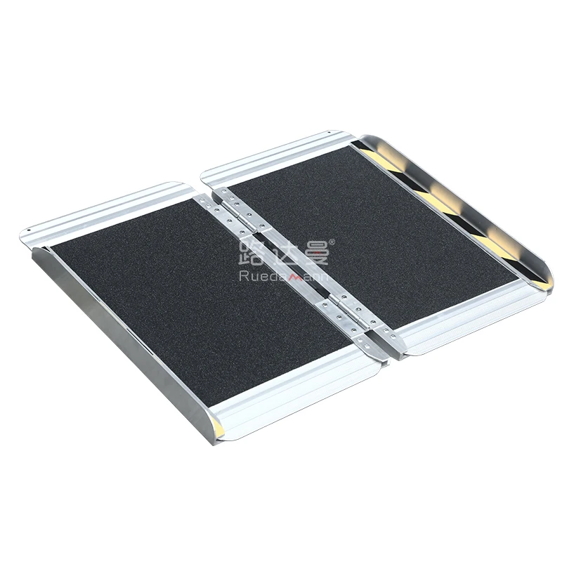 Step Ramp Wheelchair Folding Ramp Portable Accessible Ramp Folding Car Up Step Board