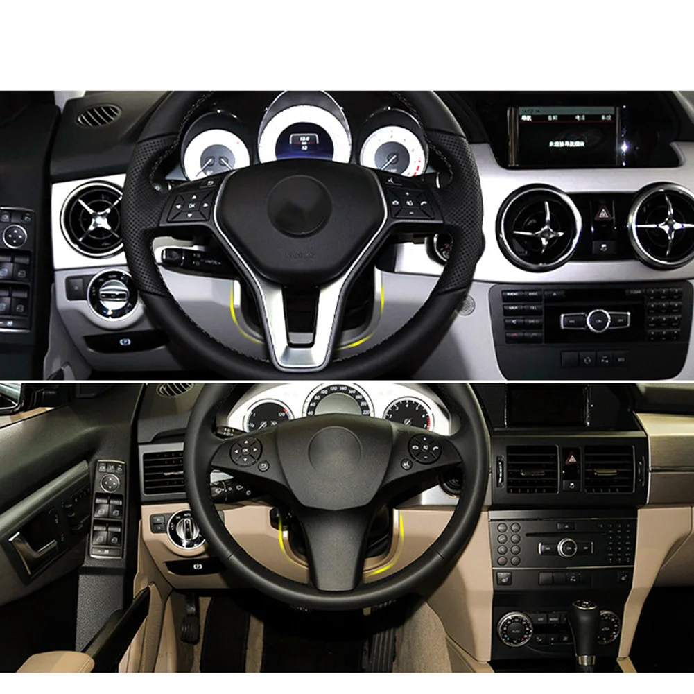 For GLK300 2008-2015 Car Dust Cover Car Interior Decoration Long-Lasting Performance Plastic And PU High-Quality Material