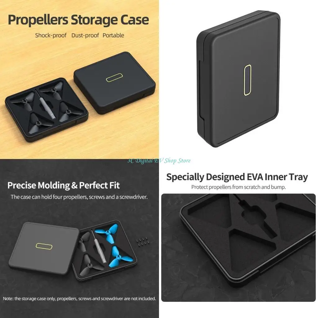

E74D Small Propellers Guard Carrying Case for Drones Paddles Protections