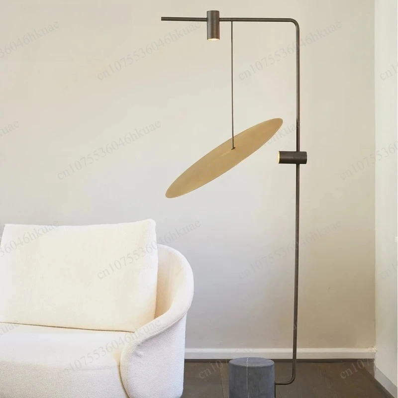 Modern Minimalist Floor，Post-Modern Nordic Style Creative Designer Standing Light for Living Room, Study & Exhibition Hall