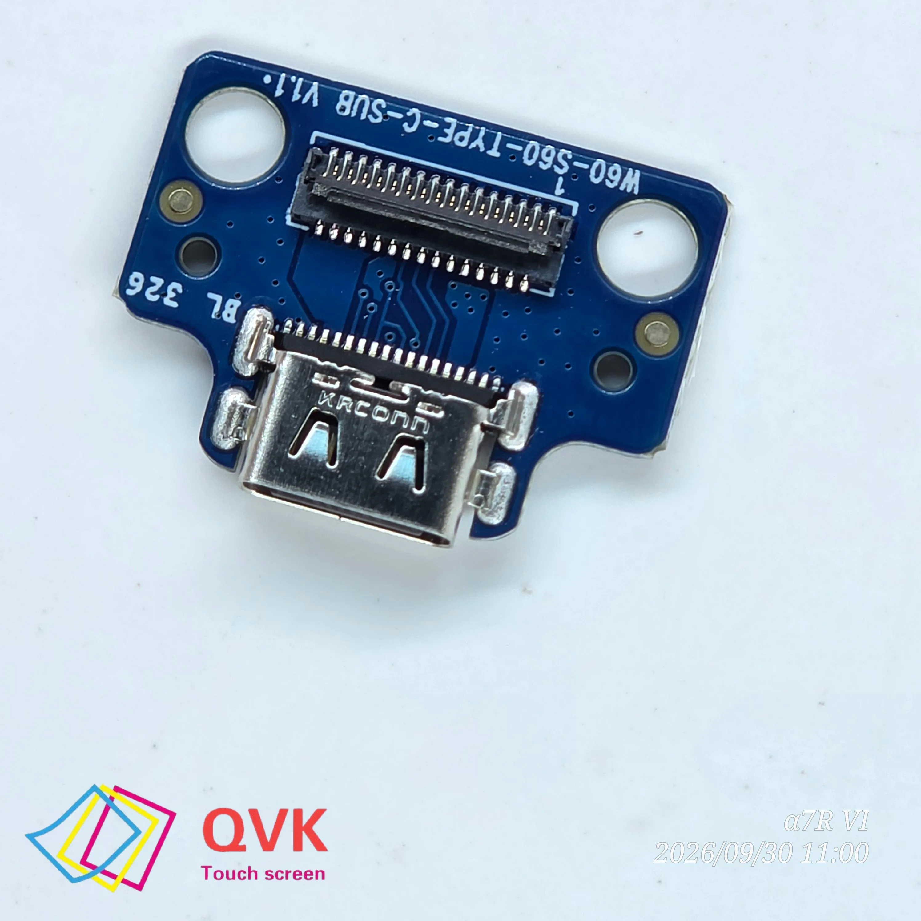 Original USB Board for BL326 W60-S60-TYPE-C-SUB V1.1 Tablet Charging Dock Charger Circuits Mobile Phone Accessories Replacement