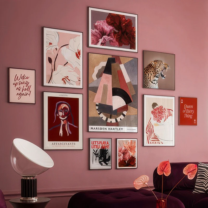 

Hug Of Roses Leopard Provincetown Paper Blossom Queen Canvas Painting Art Print Poster Room Decoration Pictures Gallery Wall