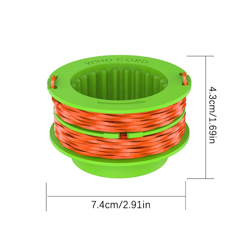 AS1300 Weed Eater String Trimmer Bobina per EGO 15 pollici ST1500 ST1500-S,Weed Wacker String Trimmer Line 0.095 "15Ft