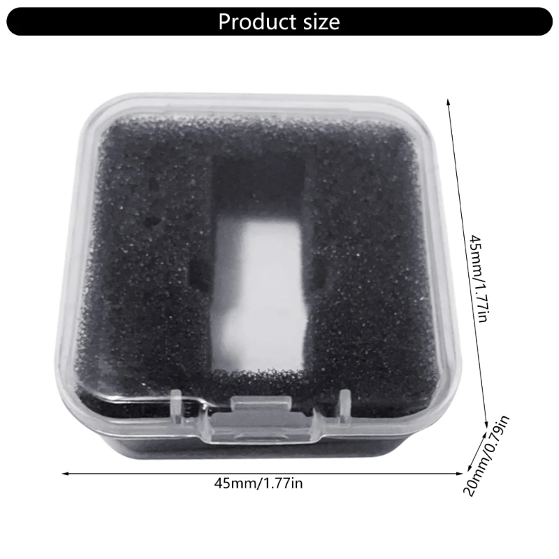 5/10Pcs Turntable Styluses Organizers Box Phonograph Cartridge Display Storage Case