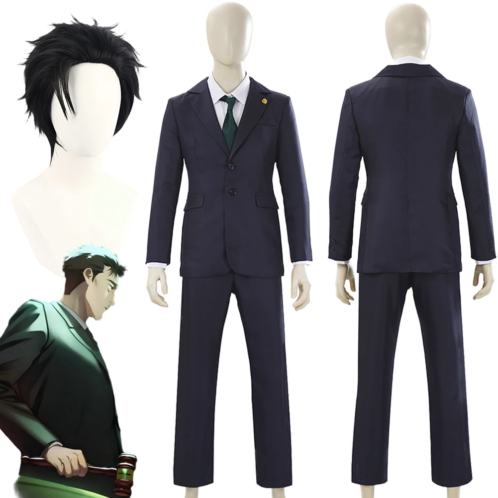 Anime Jujutsu Of Kaisen Hakari Kinji Cosplay Fantasy Wig Clothing Men Costume Disguise Halloween Adult Male Party Outfits