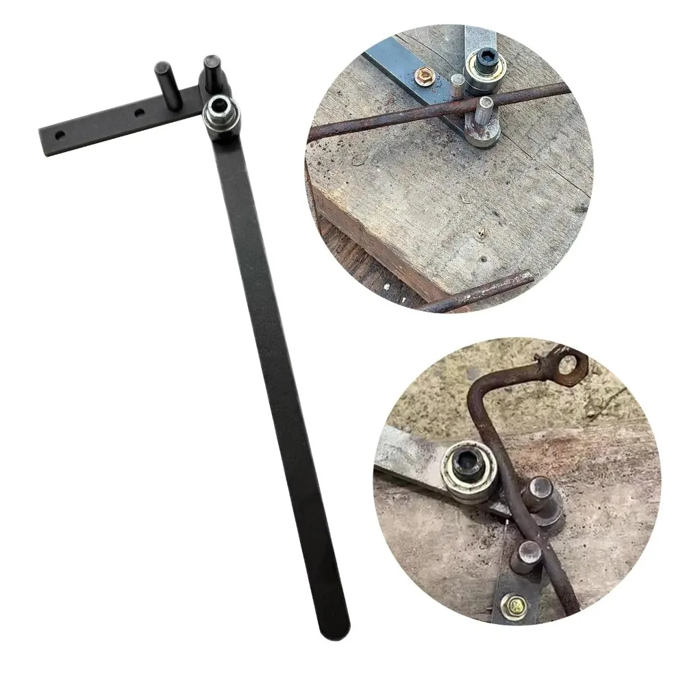 Manual Steel Bar Bending Machine Labor-saving Design Easy To Operate Iron/Steel/Copper Wire Angle Bender Rebar Bender