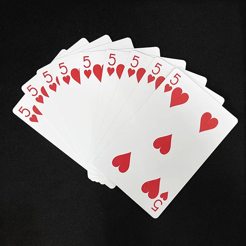 Jumbo Card Prediction Magic Tricks Predict the Selected Card Magia Props Close up Illusions Gimmicks Mentalism Mind Read Trick