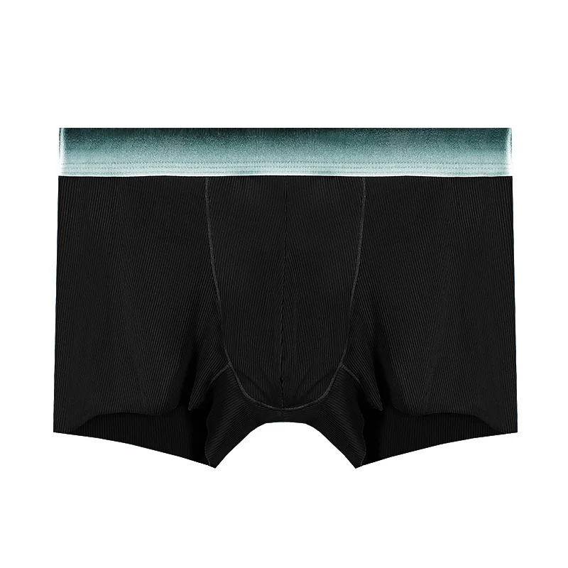 Men's ice silk underpants bullet separate men's spermatic vein lboxers varicose scrotal sash bag