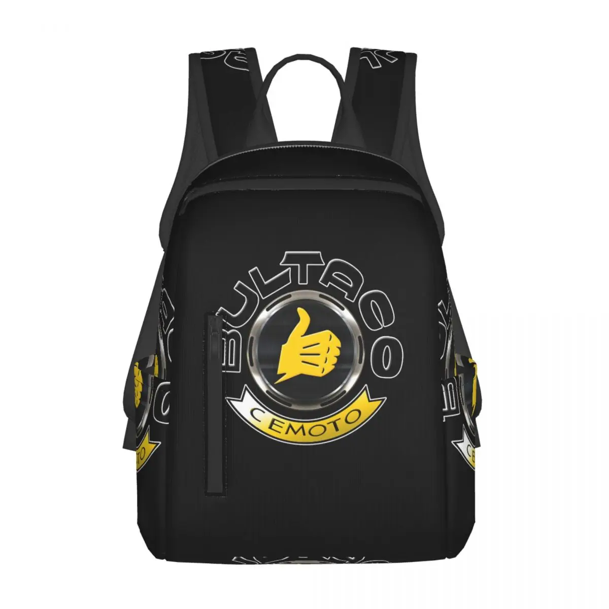 Bultacos Alpina Motorcycles Backpack Daypack Large Capacity Kids BookBag School Bag Shoulder Bags for Men Women