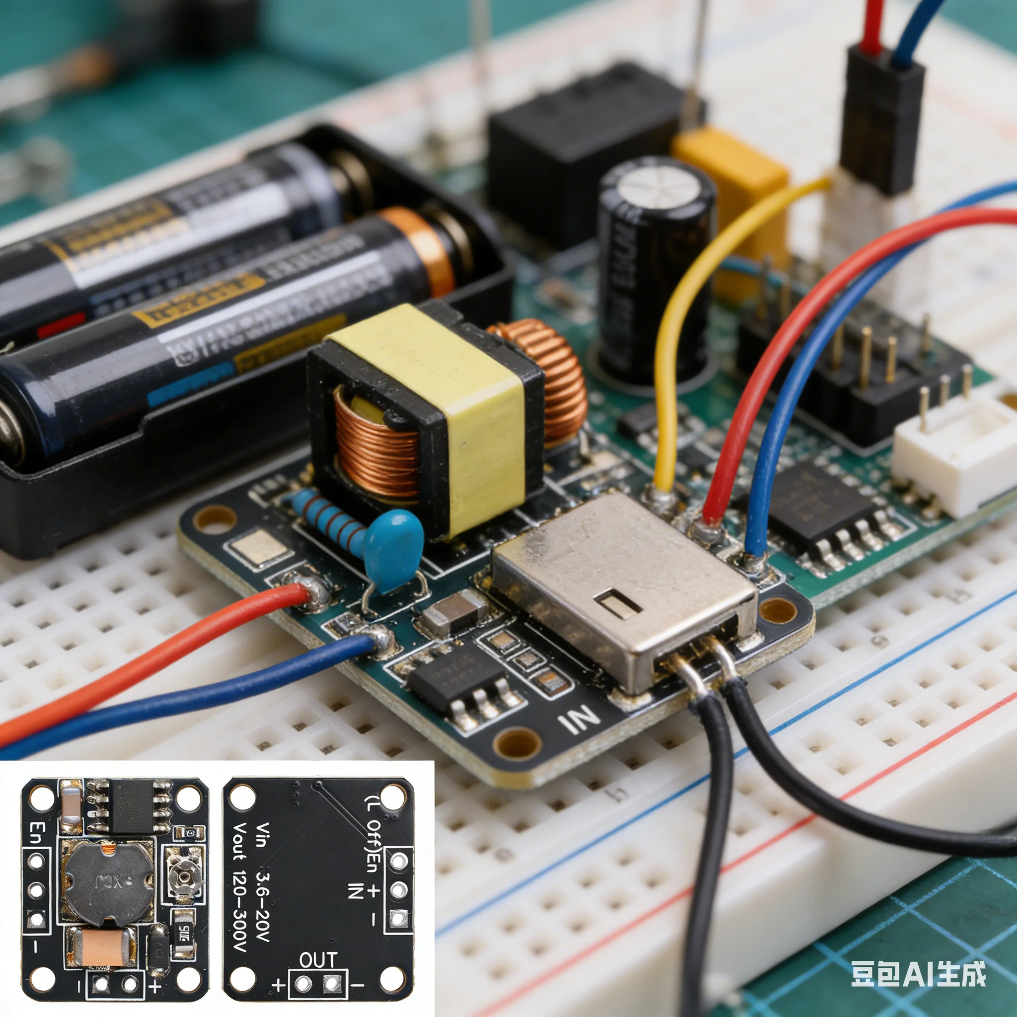 1PC DC-DC 3.6-20V Step-up to 120-300V /150-500V High Voltage Boost Step Up Power Module for Ion Generator DIY