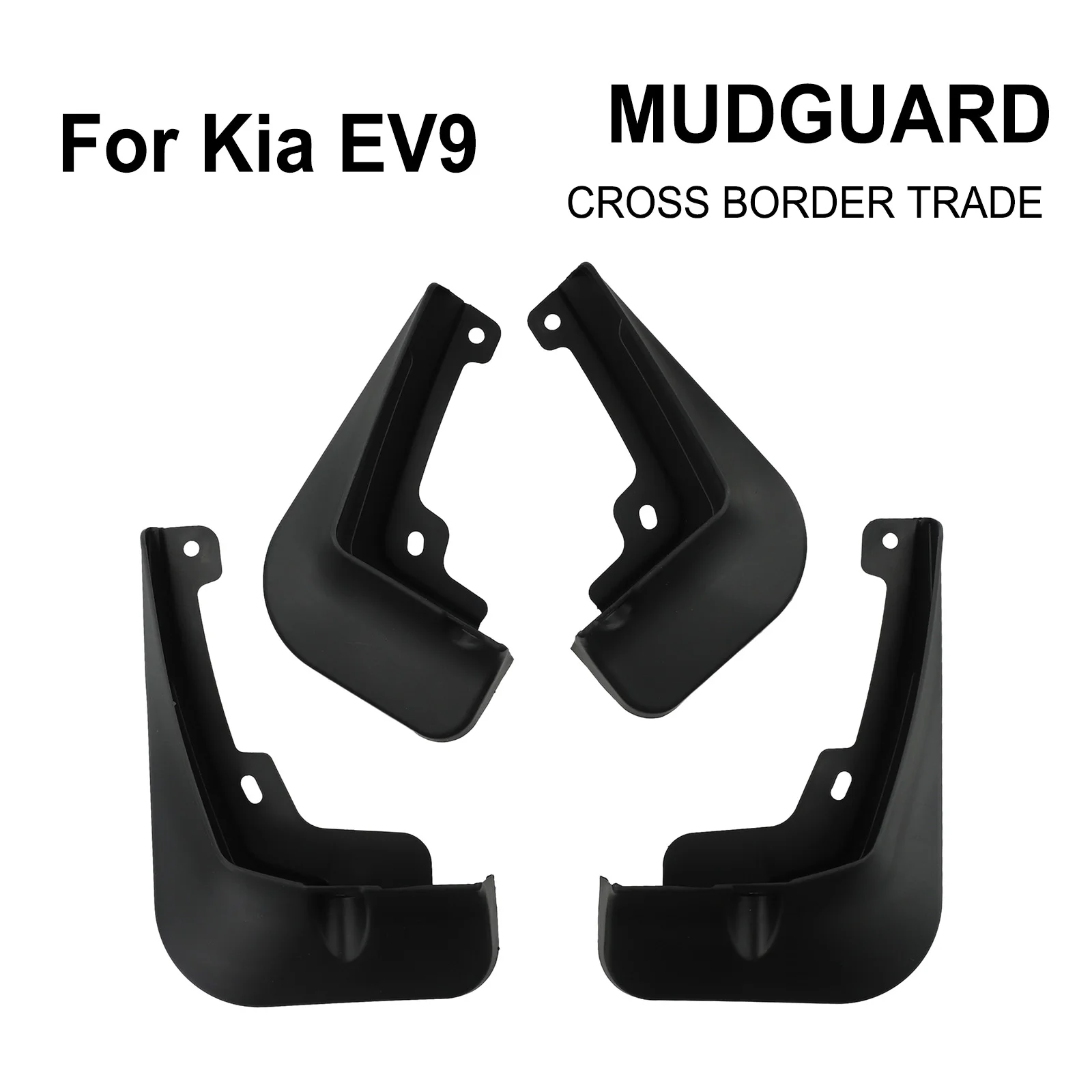 Preserve Your Car\'s Pristine Look For KIA EV9 Mudguards Mud Flaps Front Rear Fender Splash Guards 4Pcs Set Easy Install