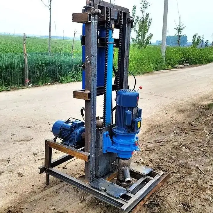

Индивидуальная портативная гидравлическая электрическая буровая установка для водяных скважин с эффективной работой