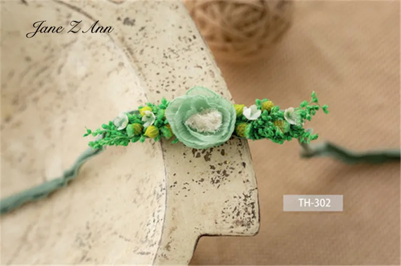 Newborn head flower baby headdress handmade children photo picture shooting accessories