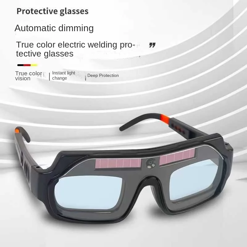 

Automatic Darkening Dimming Welding Glasses Anti-glare Argon Arc Welding Glasses Welder Eye Protection Goggles Tools