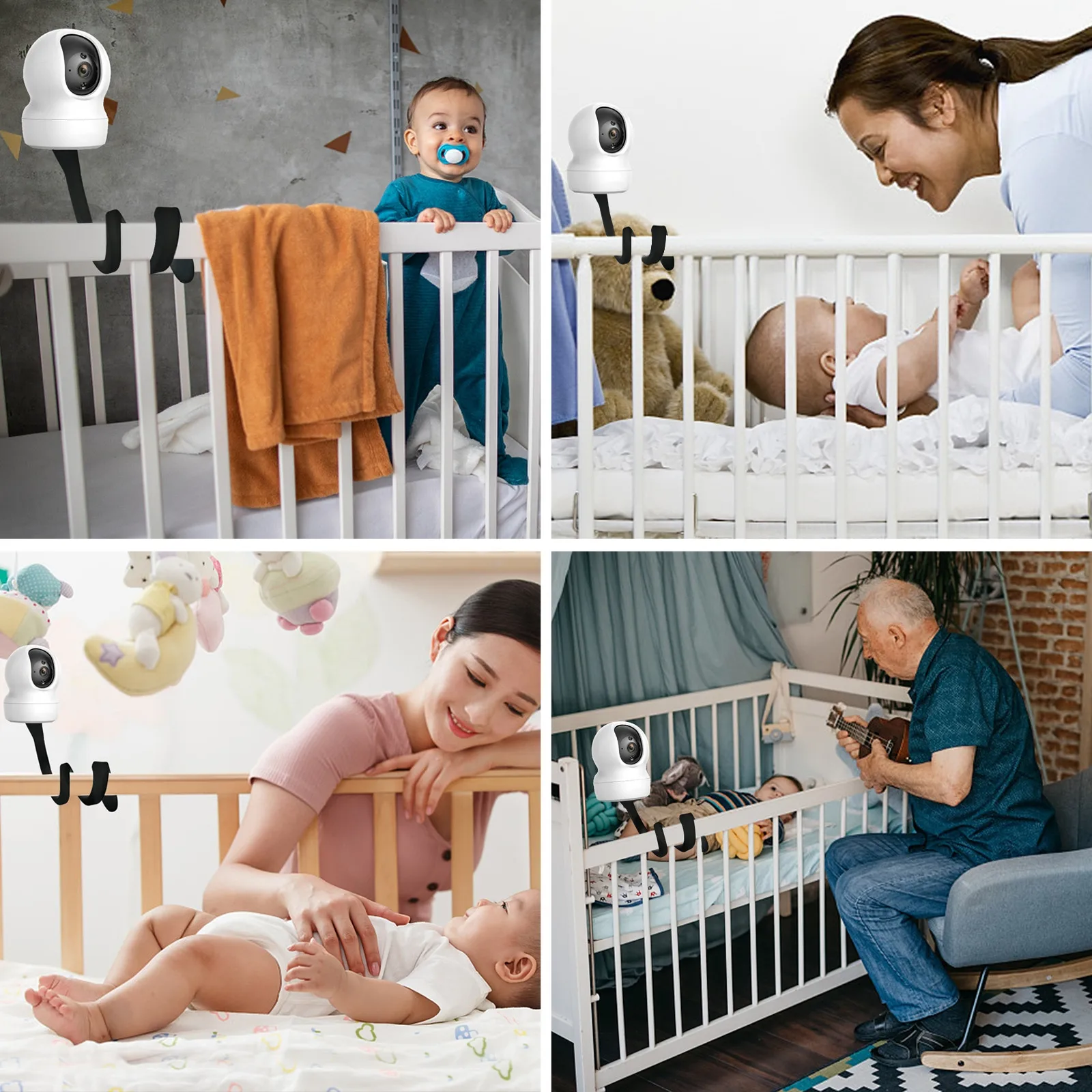 

1Pcs Flexible Twisting Camera Stand Silicone Mount Weatherproof Indoor Outdoor Webcam Holder Long-Lasting Camera Bracket