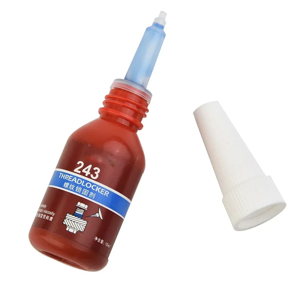 10ml Screw Lock Threadlocker 243 Anaerobic Adhesive Sealer Sealing Glue Medium Strength Thread Sealants