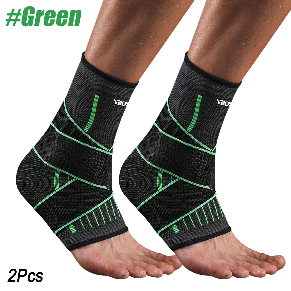 Verstellbare elastische Knöchelbandage, Kompressionsmanschette, Fußstütze, Stabilisator für Plantarfasziitis, Achillessehnenentzündung, Sportsocke