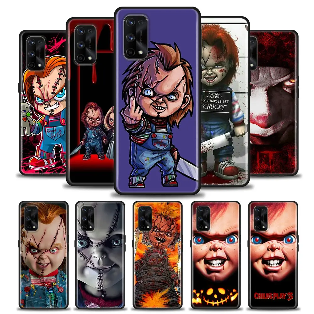 Chucky Doll Childs-play-3 Horror For Cover Realme GT Master Neo 2 3 GT2 Pro GT Cases Realme C35 C21Y C25 C33 C11 C12 Soft Fundas