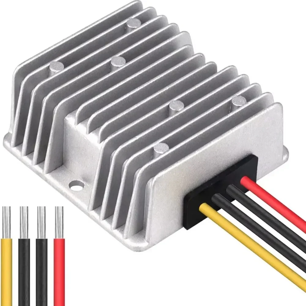 24V 48V 72V 84V 96V 100V To 12V 5A 10A 12A 15A 20A 30A Reliable DC DC Step Down Converter Voltage Regulator Buck Module for Cars