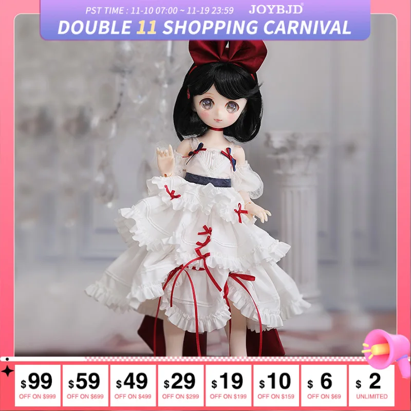 

Fantasy Angel Yume BJD Doll 1/4 LDS Momoko Female Body Lovely Anime FullSet MSD Ball Jointed Doll