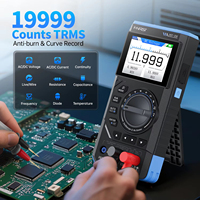 FNIRSI DST-210 3-in-1 Digital Oscilloscope Multimeter 19999 Counts 10MHz 48Msps Portable Automotive Oscilloscope Electrical Tool