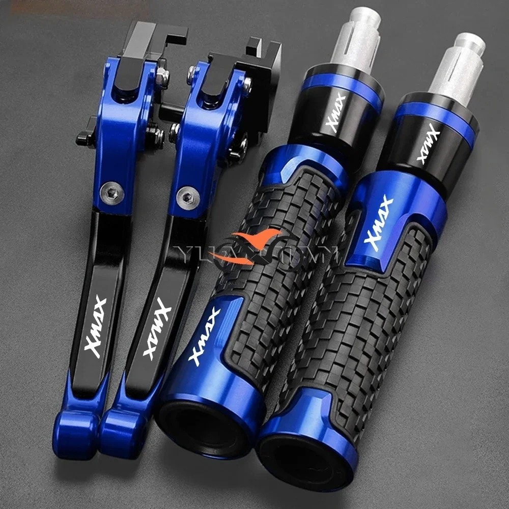 

Motorcycle Accessories Clutch Brake Levers Handlebar grips Ends For YAMAHA XMAX300 X MAX X-MAX 300 2018 2019 2020 2021 2022 2023