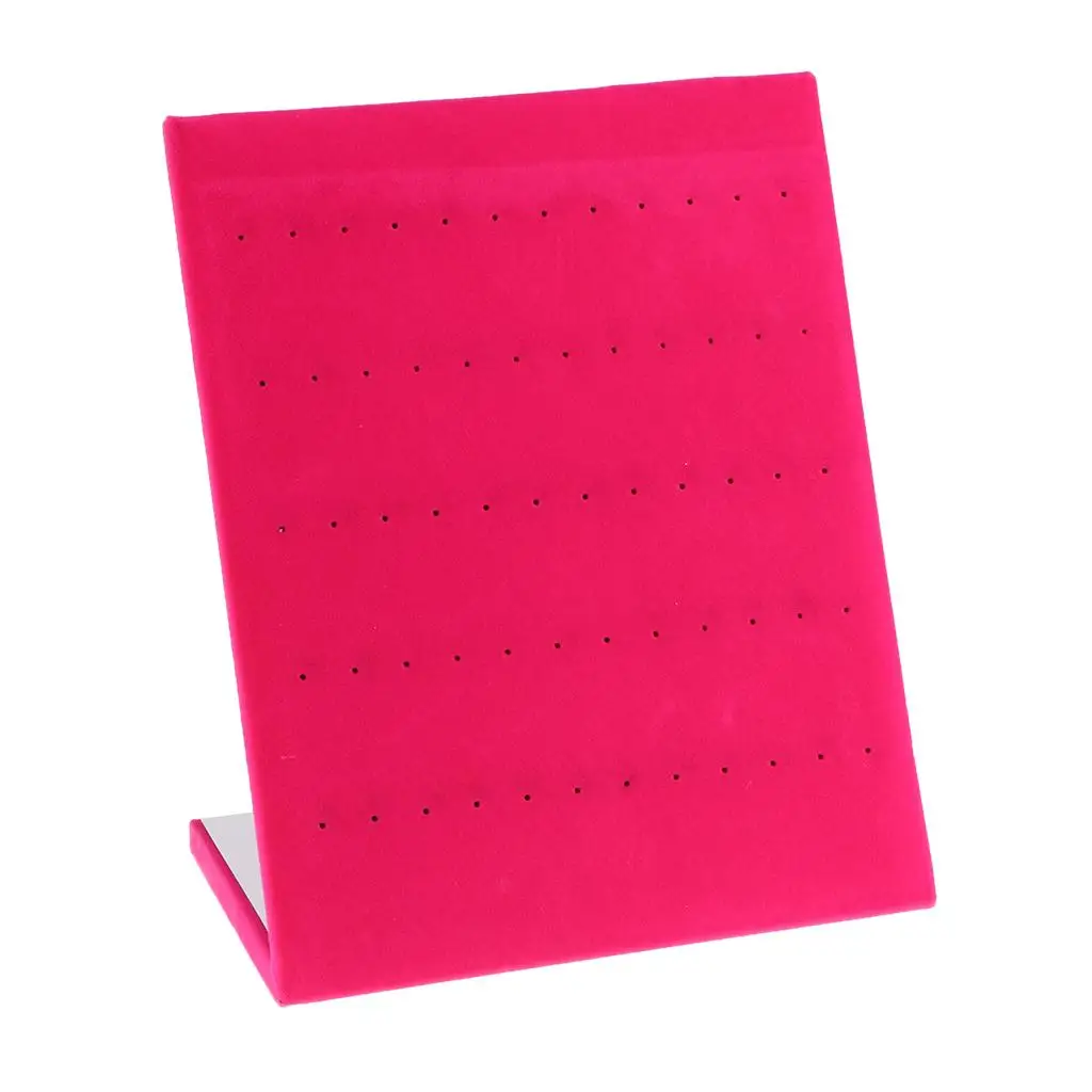 

Подставка для висячих серег из мягкого бархата, органайзер-лоток для демонстрации ювелирных изделий для прилавка магазина и выставок