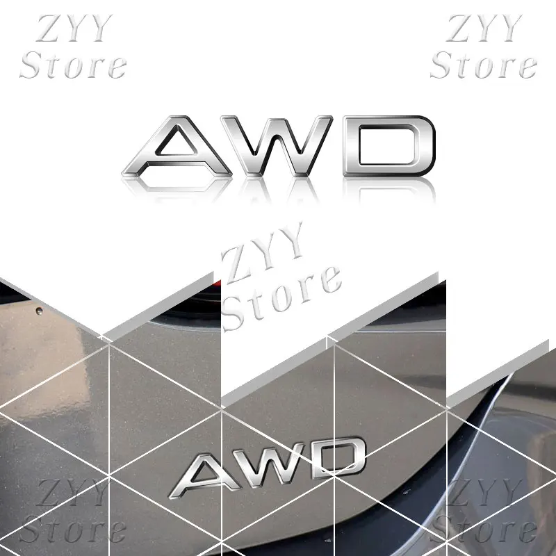 ثلاثية الأبعاد شعار سيارة معدنية المصد الخلفي الجذع الجسم شارة ملصق لكزس IS200 IS250 IS300 IS350 AWD شعار ملصق مائي اكسسوارات الديكور