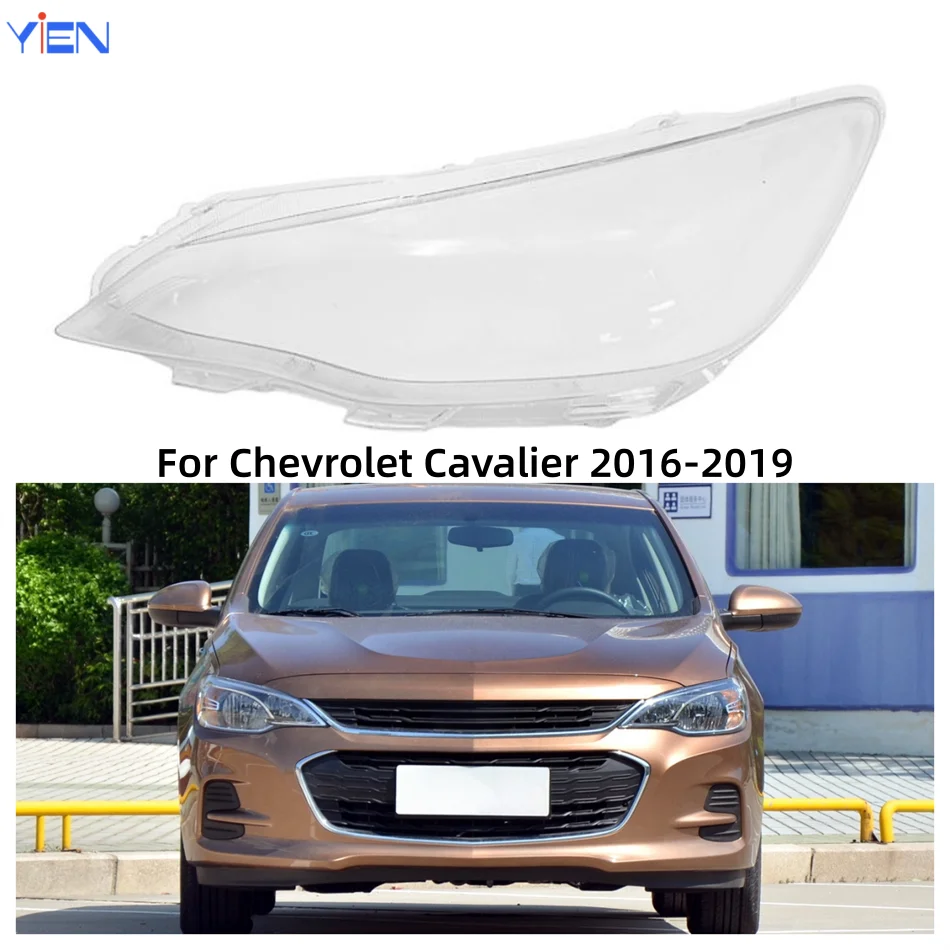 For Chevrolet Cavalier 2016 2017 2018 2019 Car Accessories Lampshade Cover Headlamp Car Front Headlight Lens Cover Lights Shell