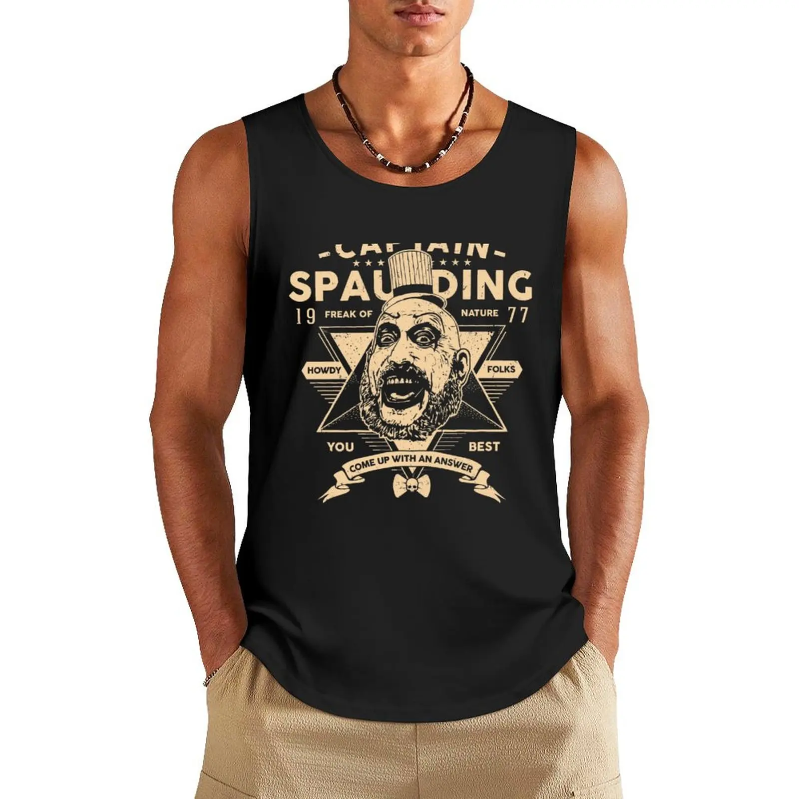 Freak Of Nature Tank Top gym accessories men Men's summer t-shirt t-shirt gym man T-shirt man