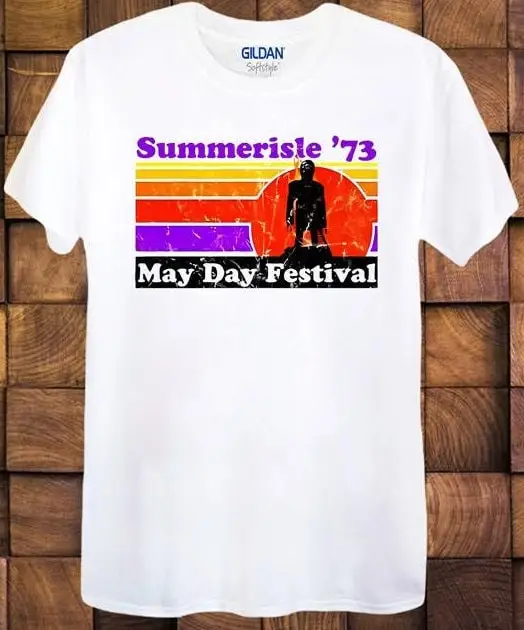 Summerisle May Day Festival T Shirt 1973 The Wicker Ideal Present Men S Ladies Top