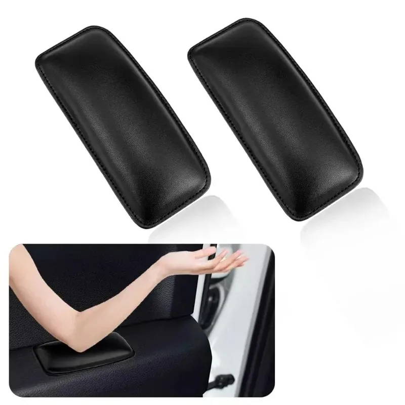 Universal Soft Leather Car Knee Cushion Leg Support Pad Center Console Door Armrest Interior Accessories
