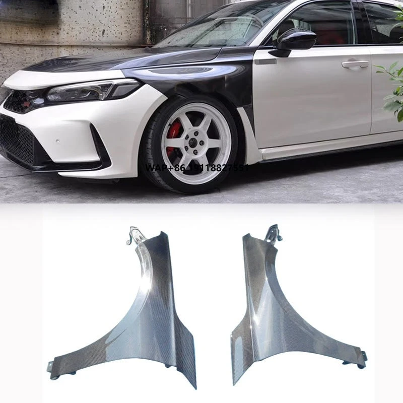 

For 11th 2022-2025 FL1 FE1 Hatchback Sedan Carbon Fiber Vented Fender Front Fender Flare