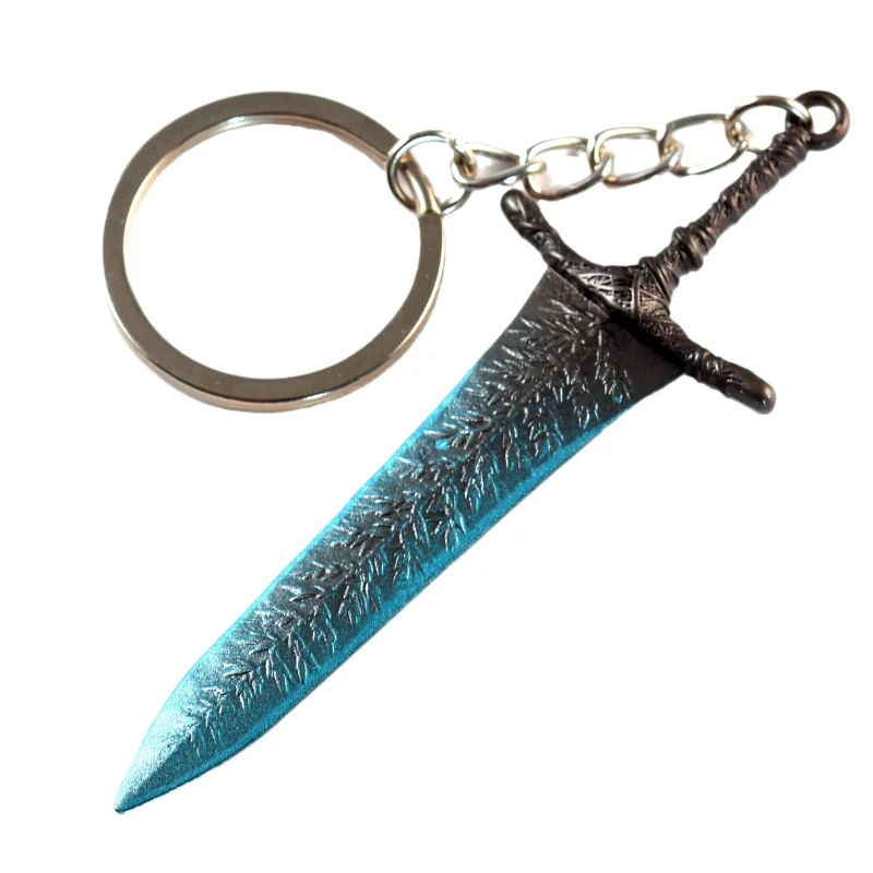 Disponibile 10 cm Anime NIGHTREIGN Dark Moon Greatsword Gioco Periferico Spada non affilata Modello di arma con regalo in pelle