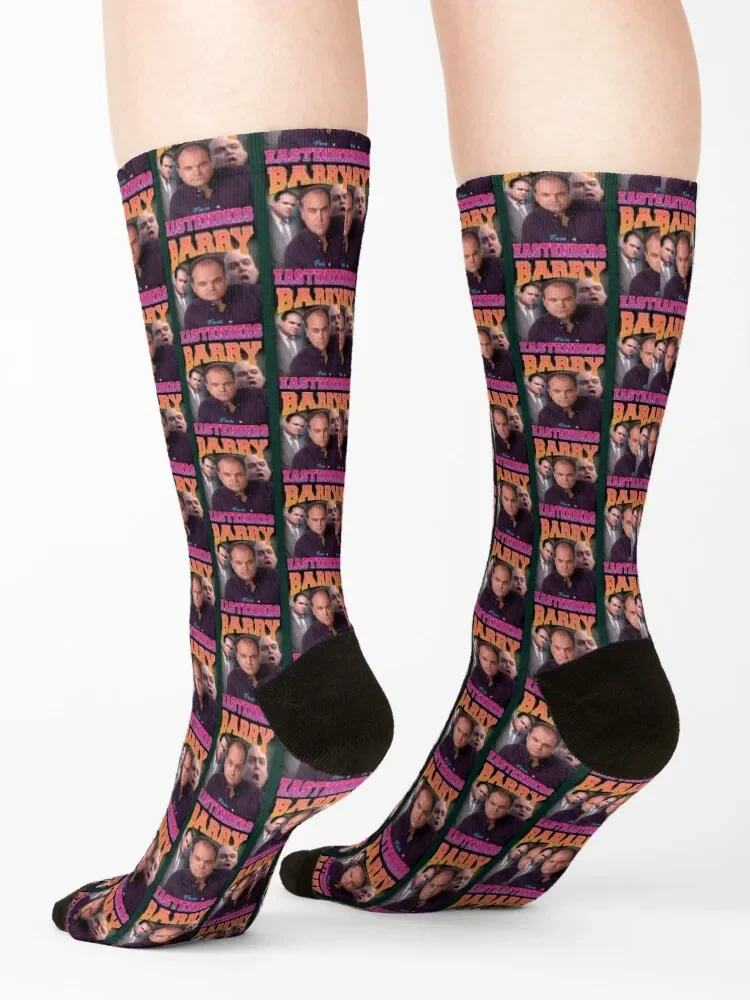 Barry from Eastenders Socks retro with print Men's Socks Women's