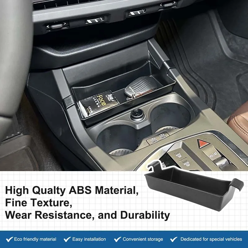 ABS Gear Shift Front Storage Box For F44 2 Series Gran Coupe 2020+ Interior Organizer Accessories