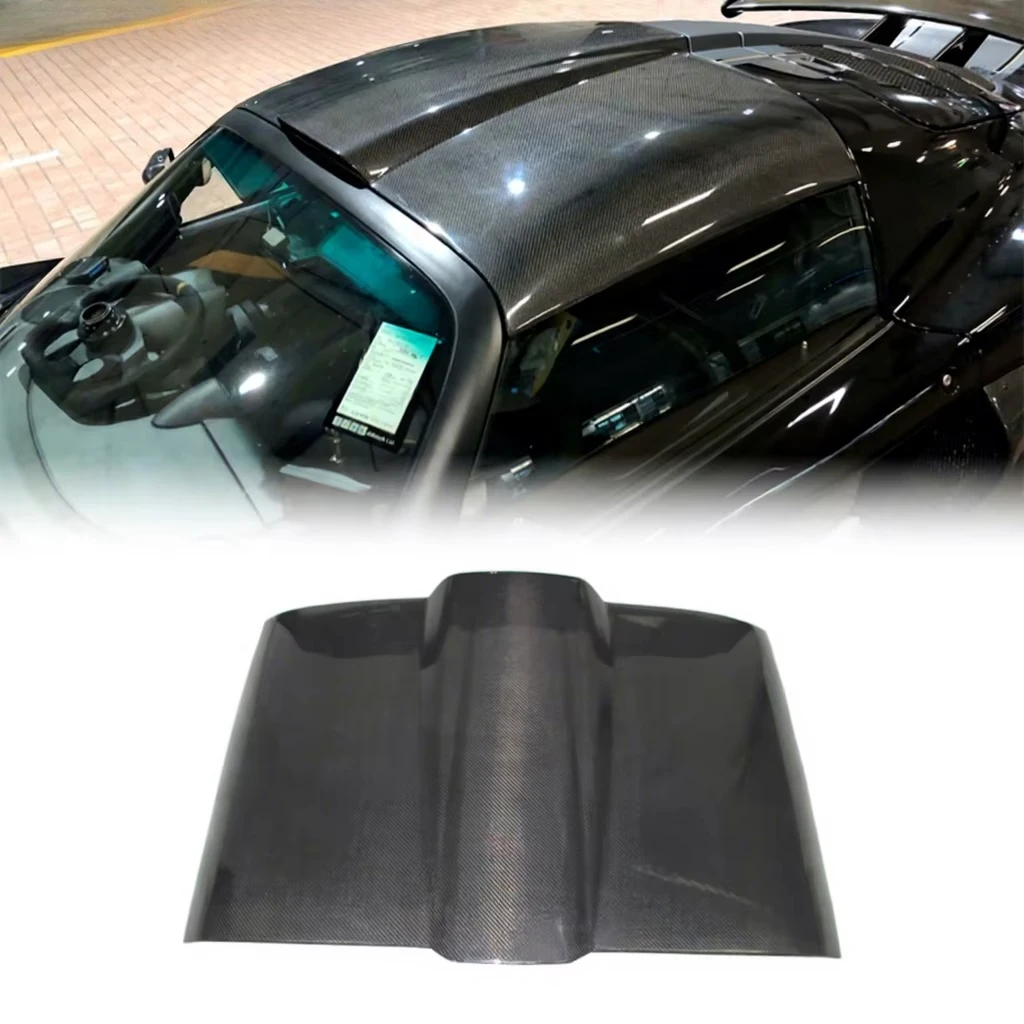 For 2004-2011 Lotus Exige S2 Lightweight Carbon Fiber Roof  Track-Tested 30% Weight Reduction OEM-Style Fit UV-Resistant Coating